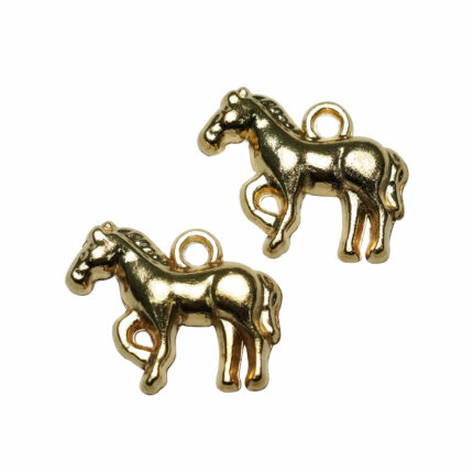 dije de metal figura de caballo